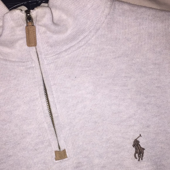 POLO Ralph Lauren quarter zip, turtleneck. - Picture 2 of 5